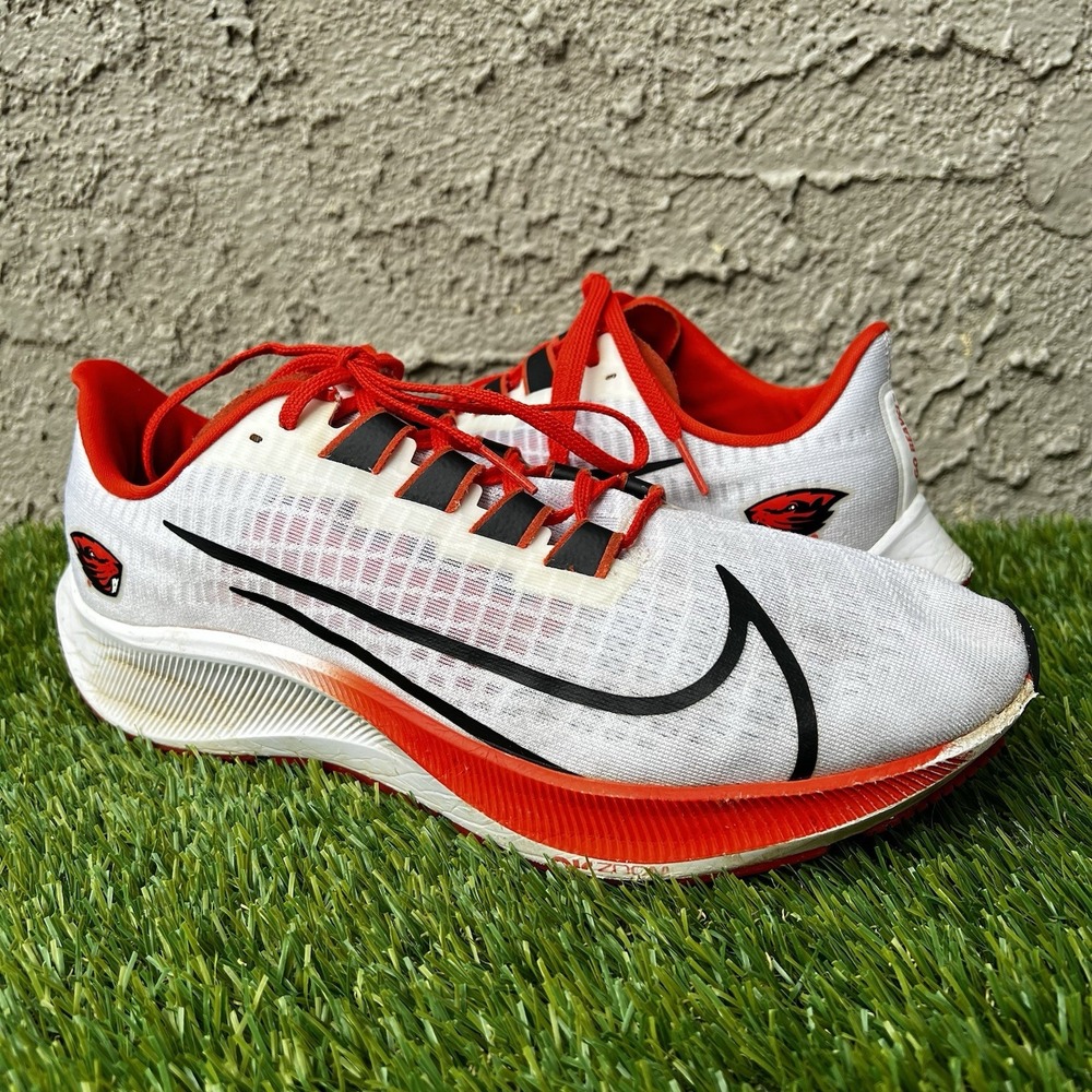 Nike Shoes Men Size 11 Air Zoom Pegasus 37 Oregon State Beavers Running - Picture 2 of 11